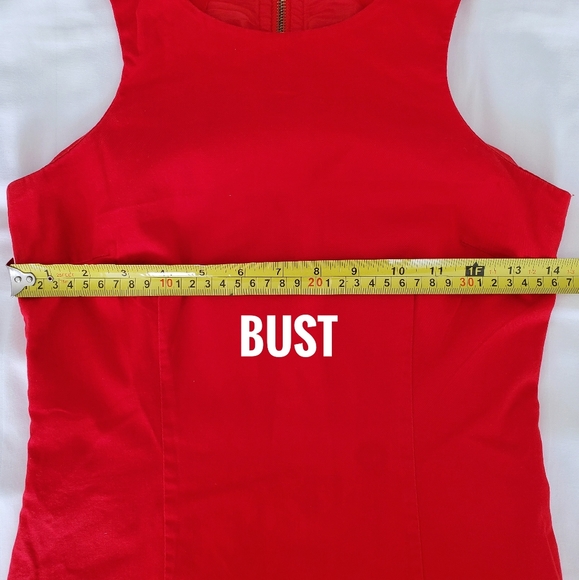 Sleeveless Fitted Dress. It’s a little tight on me but super cute. - Picture 4 of 7